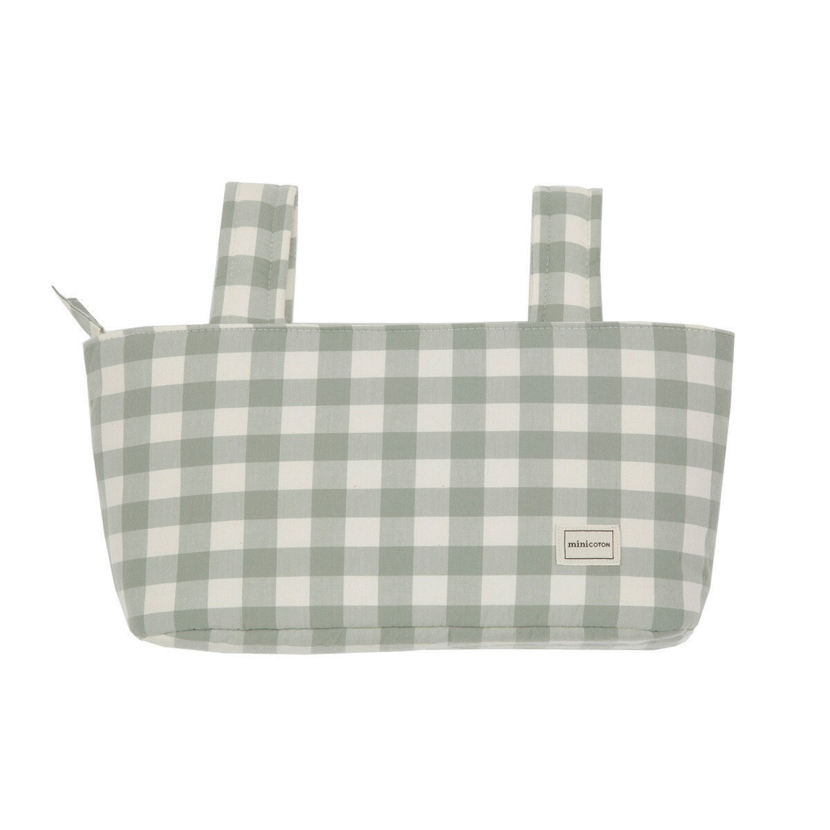 Sage Gingham Pocket Bag