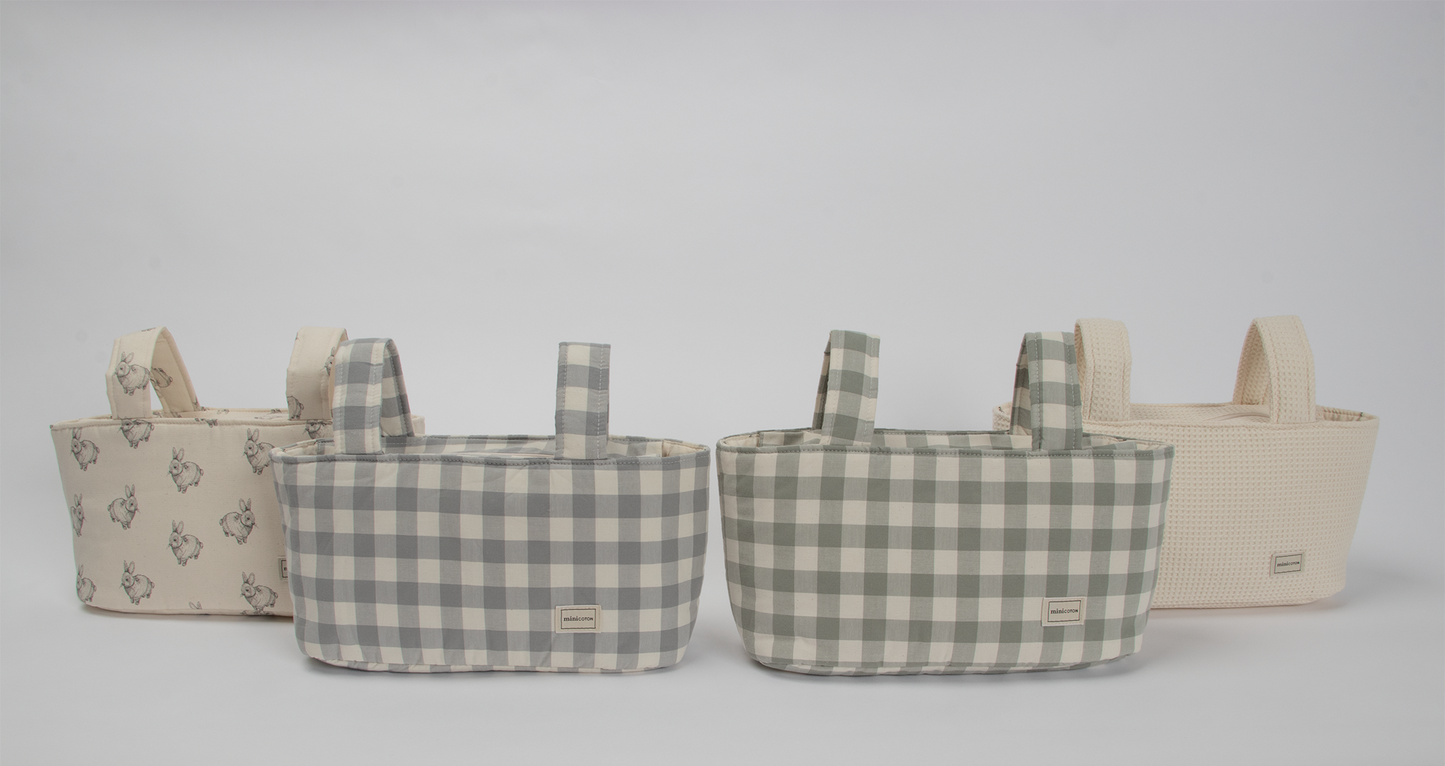 Sage Gingham Pocket Bag